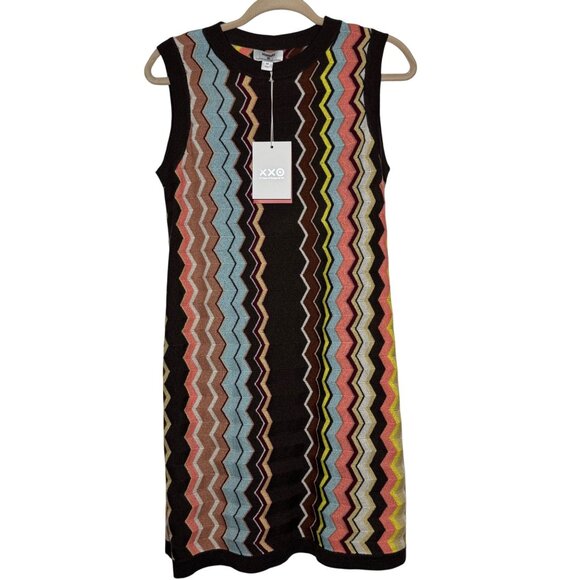 Missoni Dresses & Skirts - MISSONI x Target 20th Anniversary Multicolor Zig Zag Knit Sleeveless dress sz M
